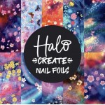 Halo Create Nail Foil Floral Fantasy pk10